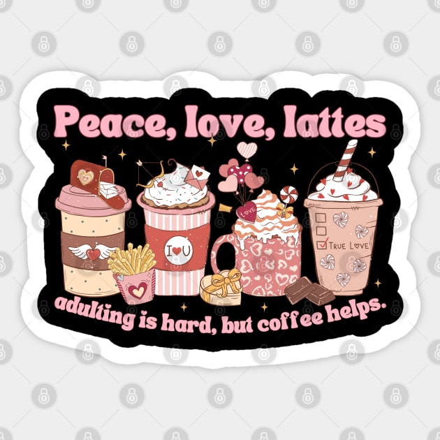 Caffeine Comfort Sticker by Annabelhut